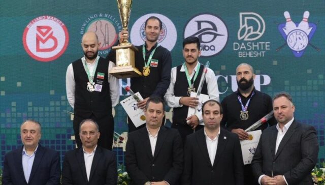 مسابقات بیلیارد طهران کاپ در دشت بهشت