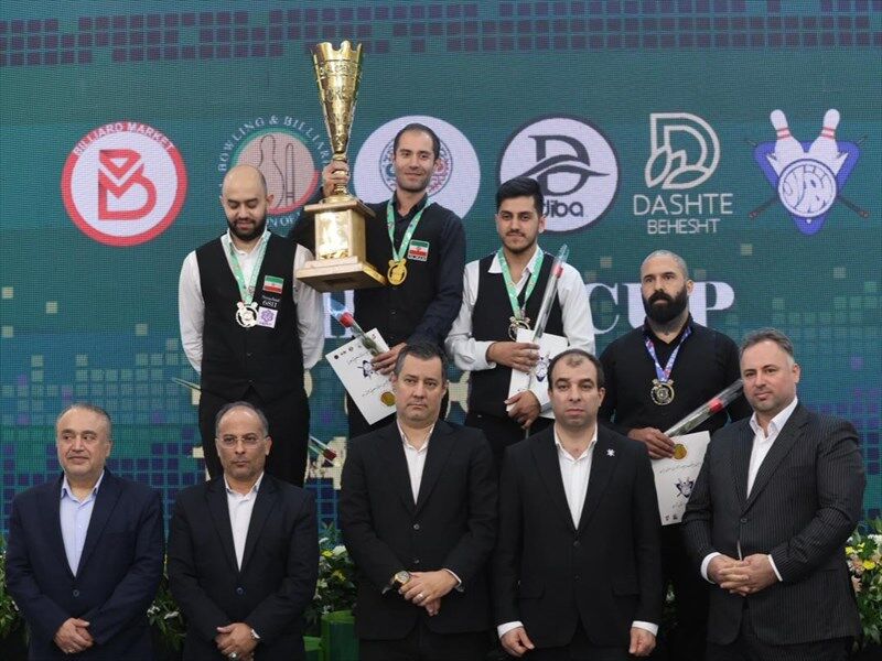 مسابقات بیلیارد طهران کاپ در دشت بهشت